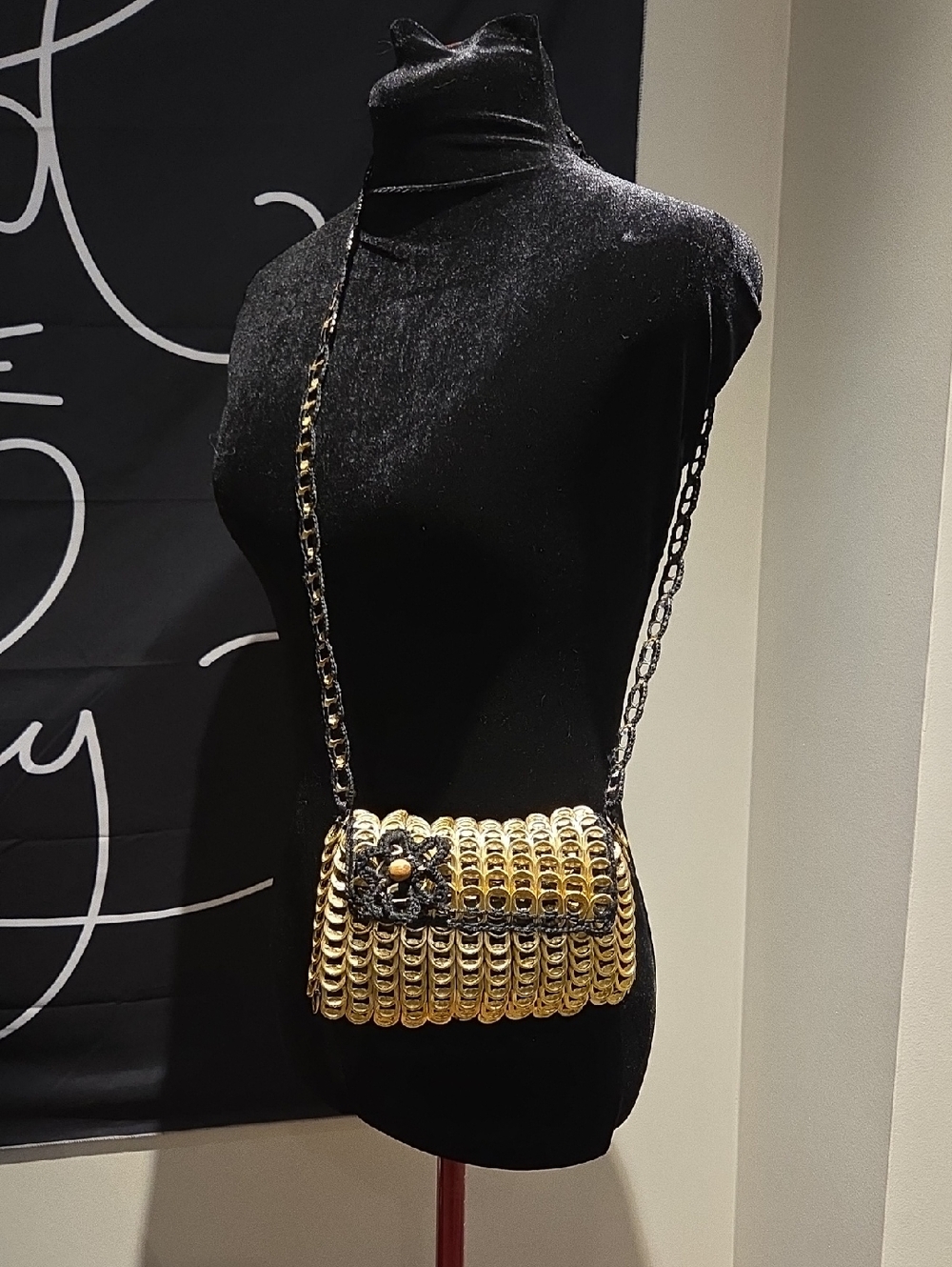 Unique Upcycled PopCan Tab Bag